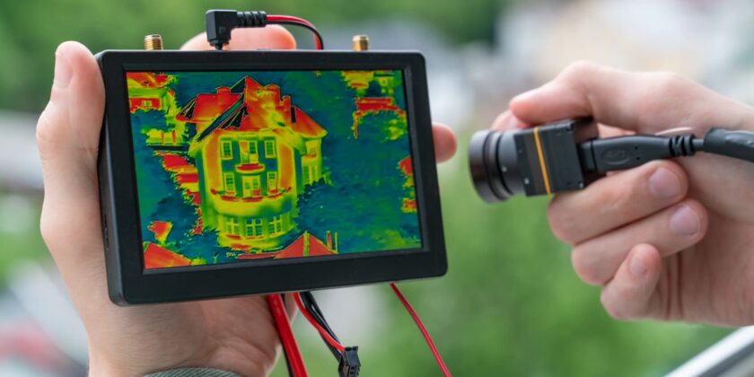 L'une des technologies de détection de fuites par ARDF 35 est la thermographie infrarouge.